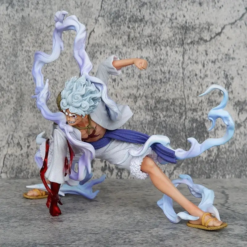 New One Piece Luffy Anime Figure Nika Luffy Jt Gear Second Action Figurine Straw Hat Statue 2 Colors Pvc Model Collect Toy Gifts