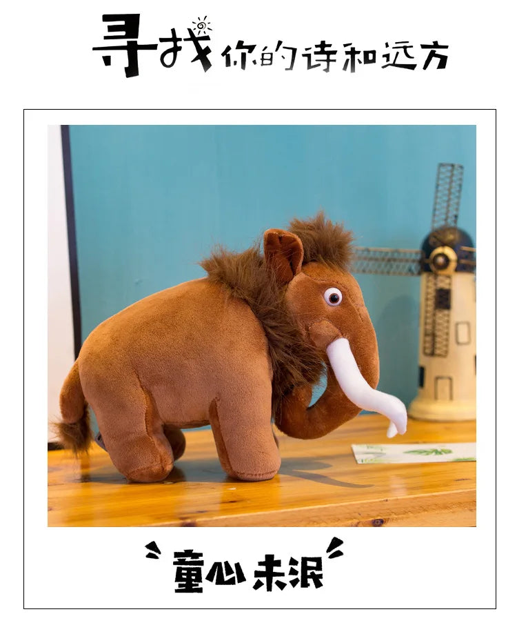 Disney Ice Age Sid Stuffed Toys Anime Cart Squirrel Scart Manny Diego Sloth Plush Doll Toy Room Decoration Kids Christmas Gift