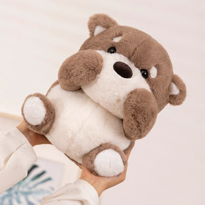 ZU Kawaii Stuffed Animal Plush Platypus Otter Soft Toy Cartoon Shy Plushies Animals Cute Gift For Girl Boy