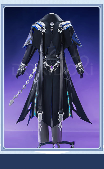 IN STOCK Flins Cosplay Costume Game Genshin Impact【S-3XL】DokiDoki-N Kyrll Chudomirovich Flins Men Halloween Costume Plus Size