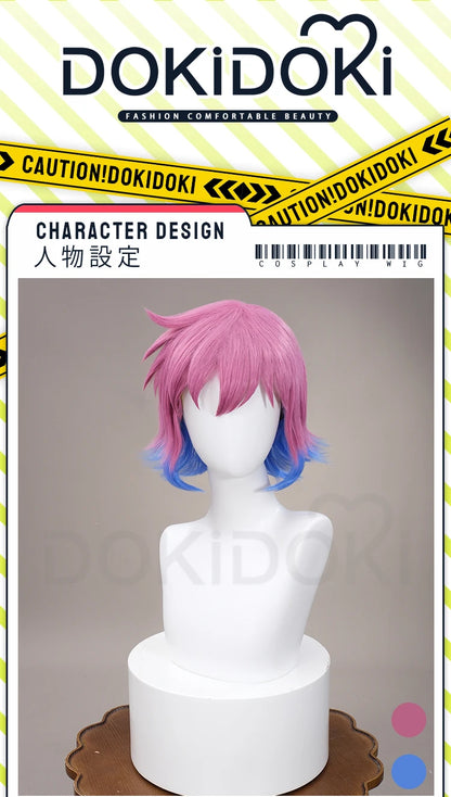 Ramona Flowers Wig Anime Scott Pilgrim Takes Off Cosplay Wig DokiDoki  35cm Short Hair Ramona Flowers Cosplay Free Cap
