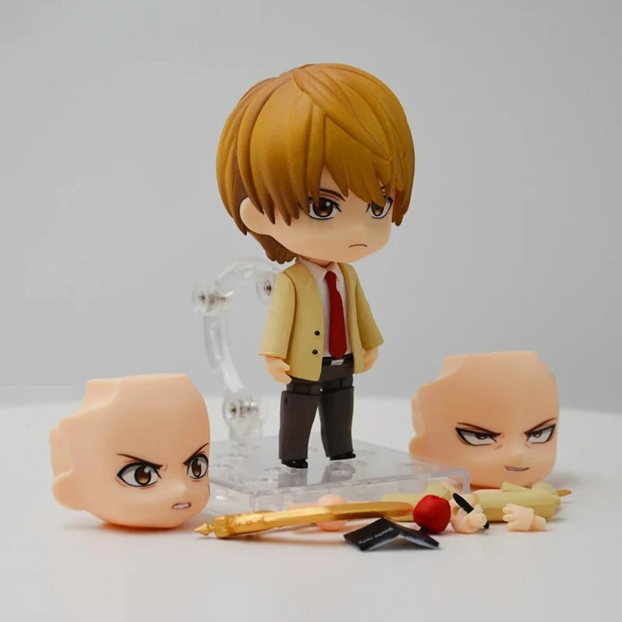 10cm Death Note Anime Figure #1160 Yagami Light Action Figure #1200 L Figurine Decorations PVC Adult Collection Model Doll Toys