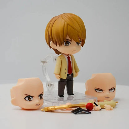 10cm Death Note Anime Figure #1160 Yagami Light Action Figure #1200 L Figurine Decorations PVC Adult Collection Model Doll Toys