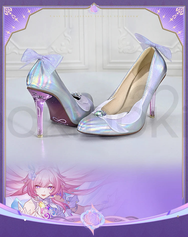IN STOCK Tribios Cyrene Shoes Cosplay Game Honkai: Star Rail Cosplay DokiDoki-SR Women Amphoreus Cosplay Shoes