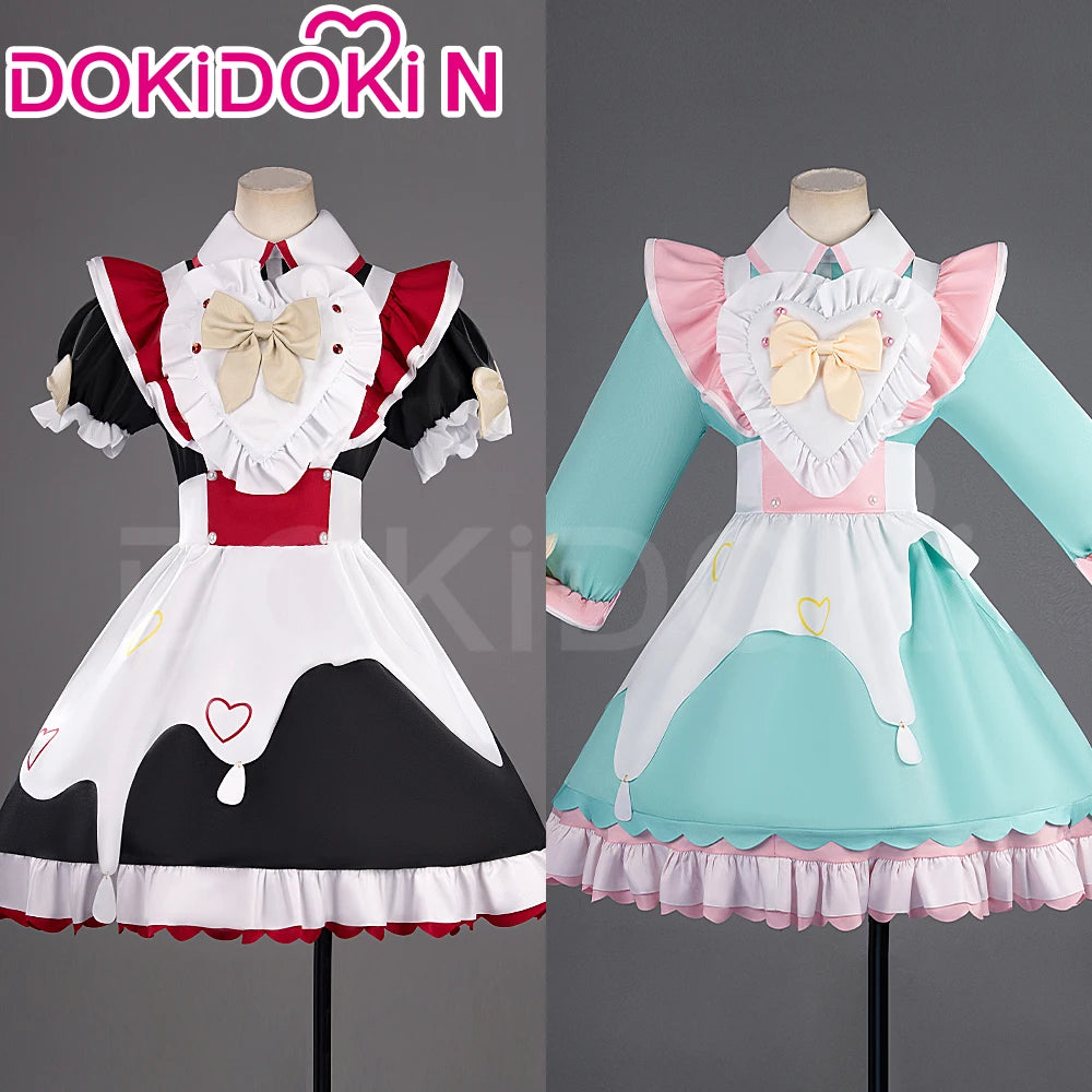 Ame Chan KAngel Cospaly Costume Game Needy Streamer Overload【XS-3XL】DokiDoki-N Women Cute Maid Plus Size