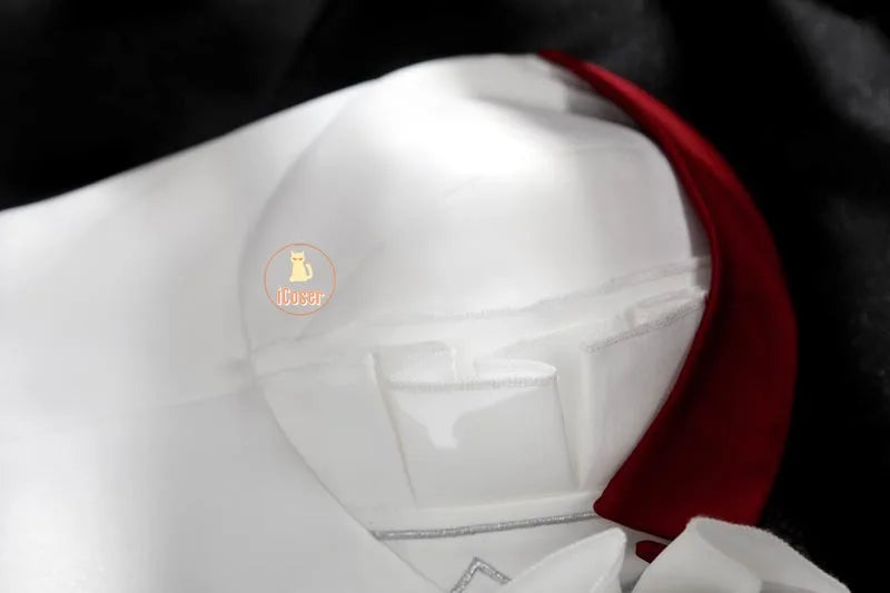 Genshin Impact Sandrone Cosplay Costume Wig Marionette Dress Headwear Eleven Fatui Harbingers Halloween Women Girls Role Play