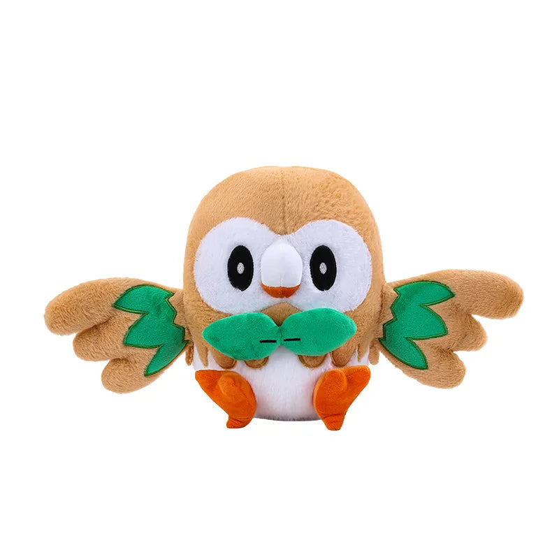30/50cm Pokemon Plush Toys Rowlet Birthday Cartoon Large Pillow Doll Cute Ornament Stuffed Plushie Bird Pokémon Gift for Kids