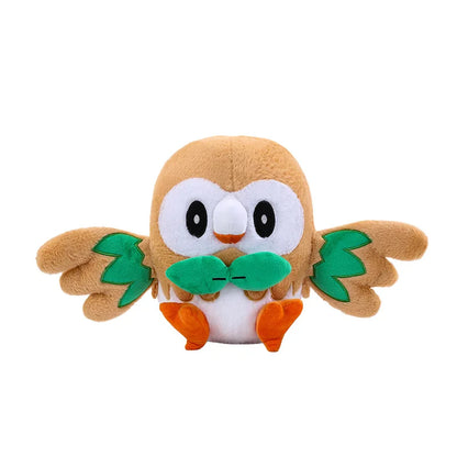 30/50cm Pokemon Plush Toys Rowlet Birthday Cartoon Large Pillow Doll Cute Ornament Stuffed Plushie Bird Pokémon Gift for Kids