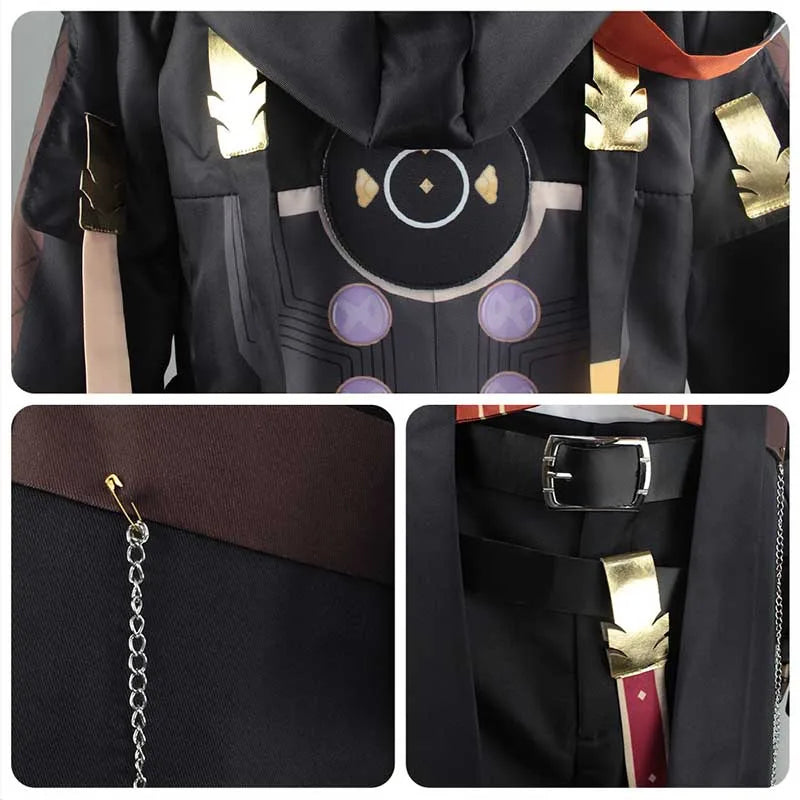 Honkai Star Rail Trailblazer Caelus Cosplay Set Cotton Polyester