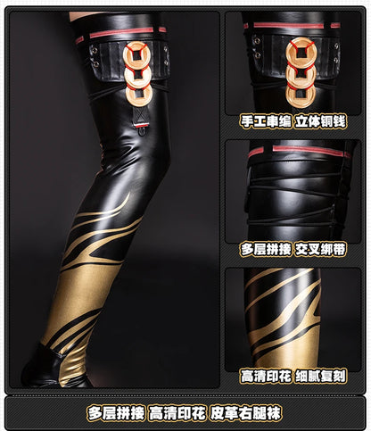 iCoser Zenless Zone Zero Yixuan Cosplay Costume Wig Uniform Headwear Bird Props Yunkui Summit Carnival Halloween Party for Women