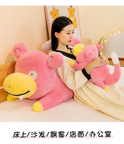 45/60/80CM Big Size Pokemon Slowpoke Plushies Cartoon Anime Plush Soft Doll Pillow Kawaii Stuffed Plushie Give Gift To Children