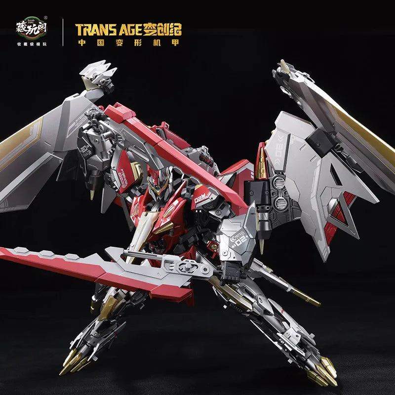 Cang Toys Transformation CT-Longyan Volcanicus 6-in-1 Dinosaur Deformation Robot Action Figure Mecha