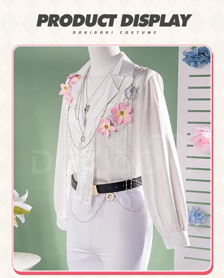 Sylus Rafayel Xavier Zayne Caleb Cosplay Game Love and Deepspace【M-3XL】DokiDoki-N Spring Flower Plus Size