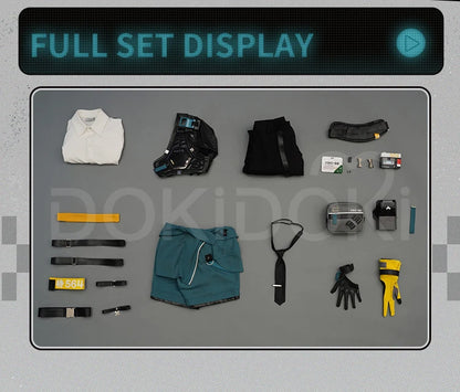 IN STOCK Asaba Harumasa Cosplay Costume Game Zenless Zone Zero Cosplay DokiDoki-SR Men Halloween Costume ZZZ Asaba Cosplay Wig