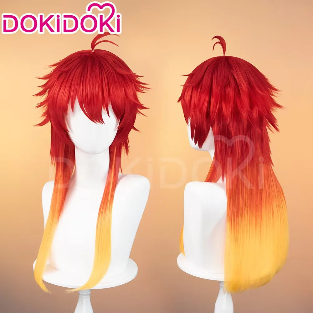 IN STOCK Haruka Sakura Chika Takiishi Wig Anime Wind Breaker Cosplay DokiDoki 32cm Short Hair Haruka Sakura Cosplay Free Cap