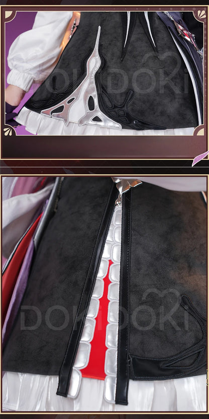 Evernight Cosplay Costume Game Honkai: Star Rail DokiDoki-R HSR March 7th SP Halloween Evernight Cosplay Costume Amphoreus