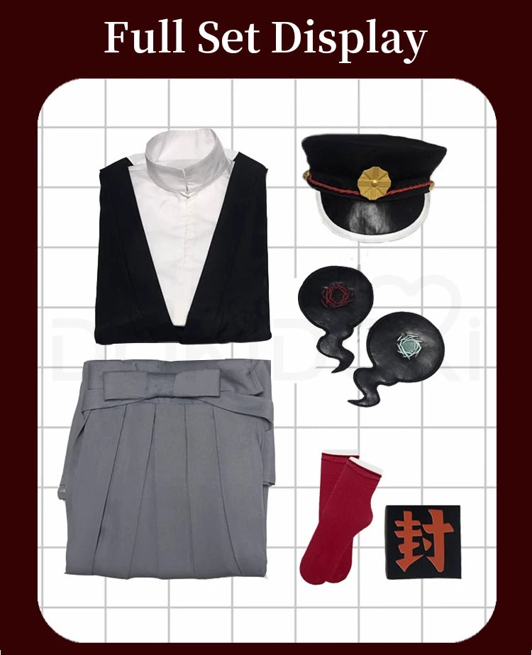 Yugi Tsukasa Cosplay Costume Anime Cosplay【S-2XL】DokiDoki-R Men Kimono Costume Yugii Tsukasa Cosplay Hat Plus Size