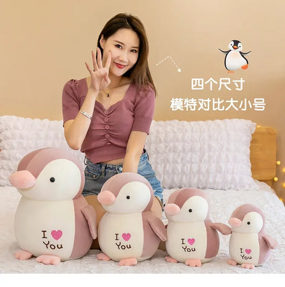 Cute Little Penguin Plush Toy Doll Girl Gift Children Cute Toy Children's Toys Gifts Plushie Stuffed Toys Animal Patung Dolls