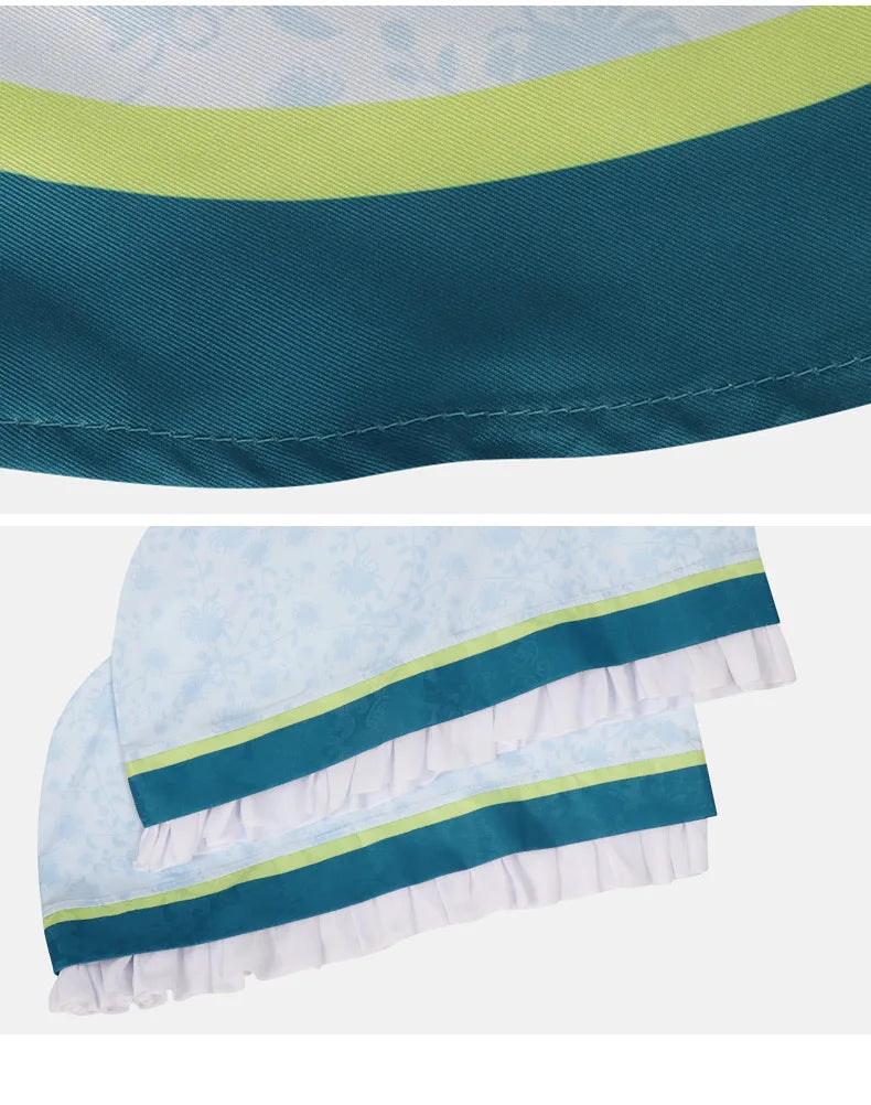 Anime The Apothecary Diaries Maomao Cosplay Costume La Clan Princess Dress Earrings Western Capital Banquet Halloween Women Girl