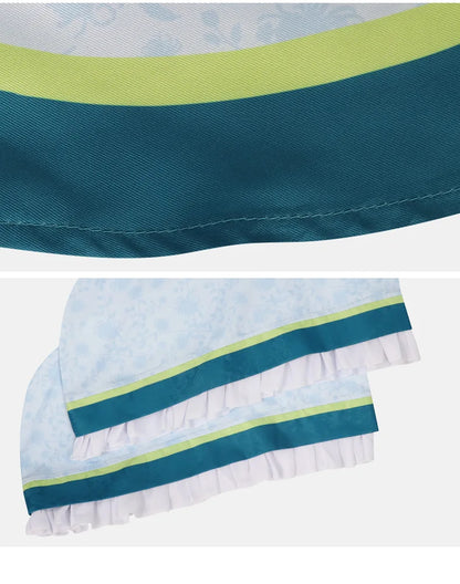 Anime The Apothecary Diaries Maomao Cosplay Costume La Clan Princess Dress Earrings Western Capital Banquet Halloween Women Girl