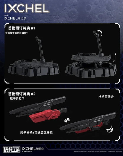 MECHA CORE INDUSTRY 1/100 IXCHEL MG Plastic Assembly Model Kit Robot Action Figure Toy