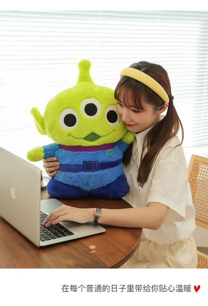 50/70/90cm Super Big Size Alien Disney Cartoon Anime Plush Stuffed Doll Cute Room Decorated Plushie Children Pillow Holiday Gift