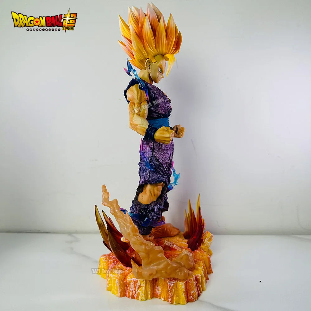 Hot Dragon Ball Z Anime Figure Son Gohan Action Figurine Super Saiyan 2 Cell Game Children Toys Son Goku  Gift