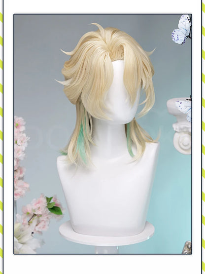 IN STOCK Luuk Hcrsscn Galbrenr Zani Ciaccona Camellya Scar Danjin Youhu Wig Game Wuthering Waves DokiDoki Women Men Wig Free Cap