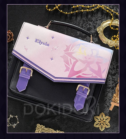 Sunday Elysia Doujin Bag Game Honkai Star Rail DokiDoki Sunday Cosplay Props School Bag HSR Itabag Halloween