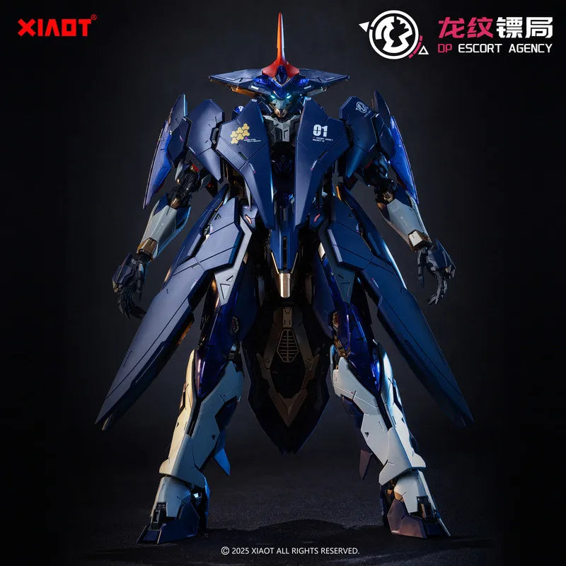 XIAOT Burning Steel Heavy Industry DP Escort Agency Project 01 Ling Yao MG 1/100 Anime Doll Assembly Mecha Model