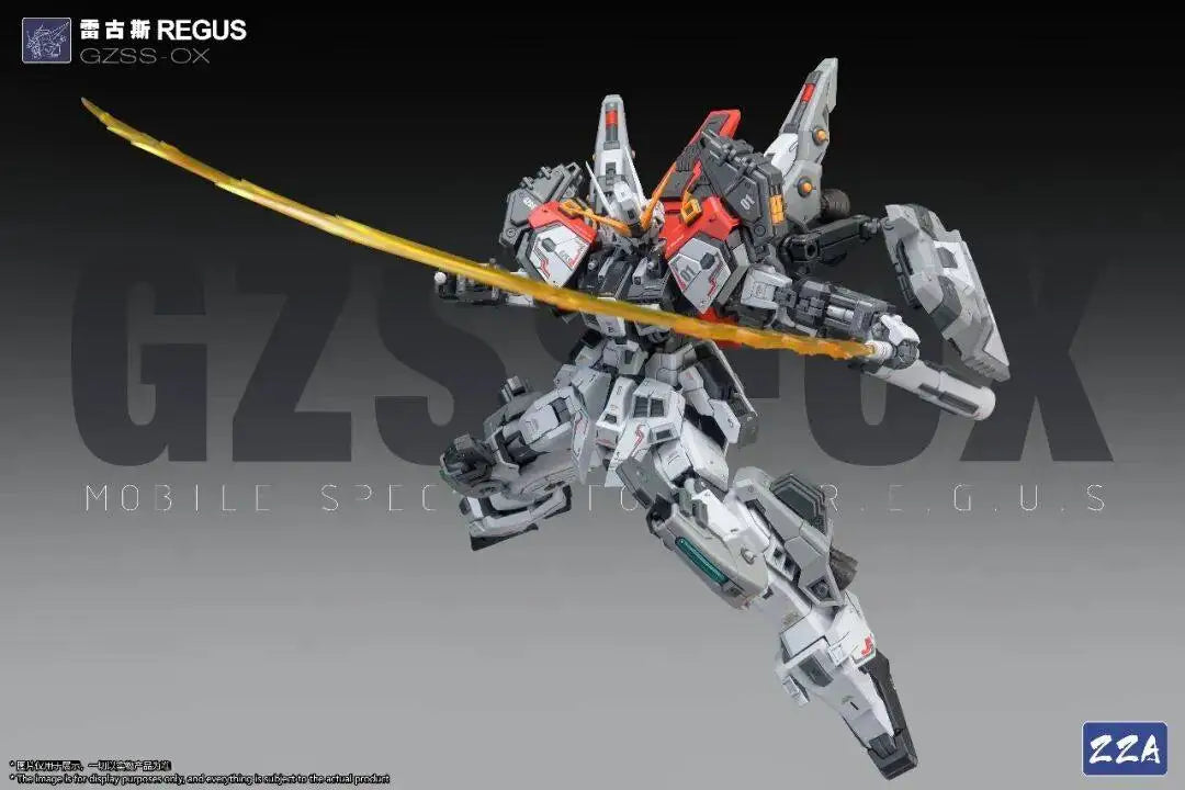 ZZA REGUS GZSS-OX-001 Captain Mobile Suit Assembly Plastic Model Kit Collectible Mecha Figure for Hobby Enthusiasts