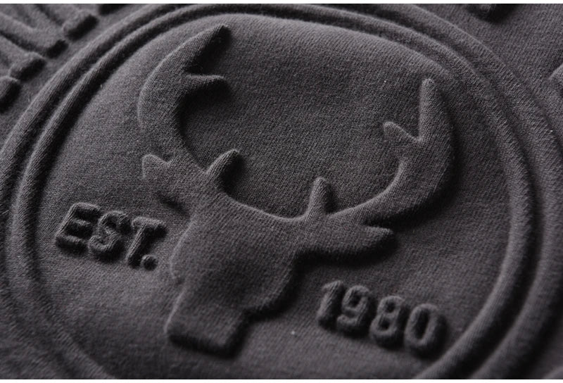 2025 Summer New American Retro Short-sleeved O-neck 3D Letter Printed T-shirt Men's Fashion 100% Cotton Washed Casual Sport Tops