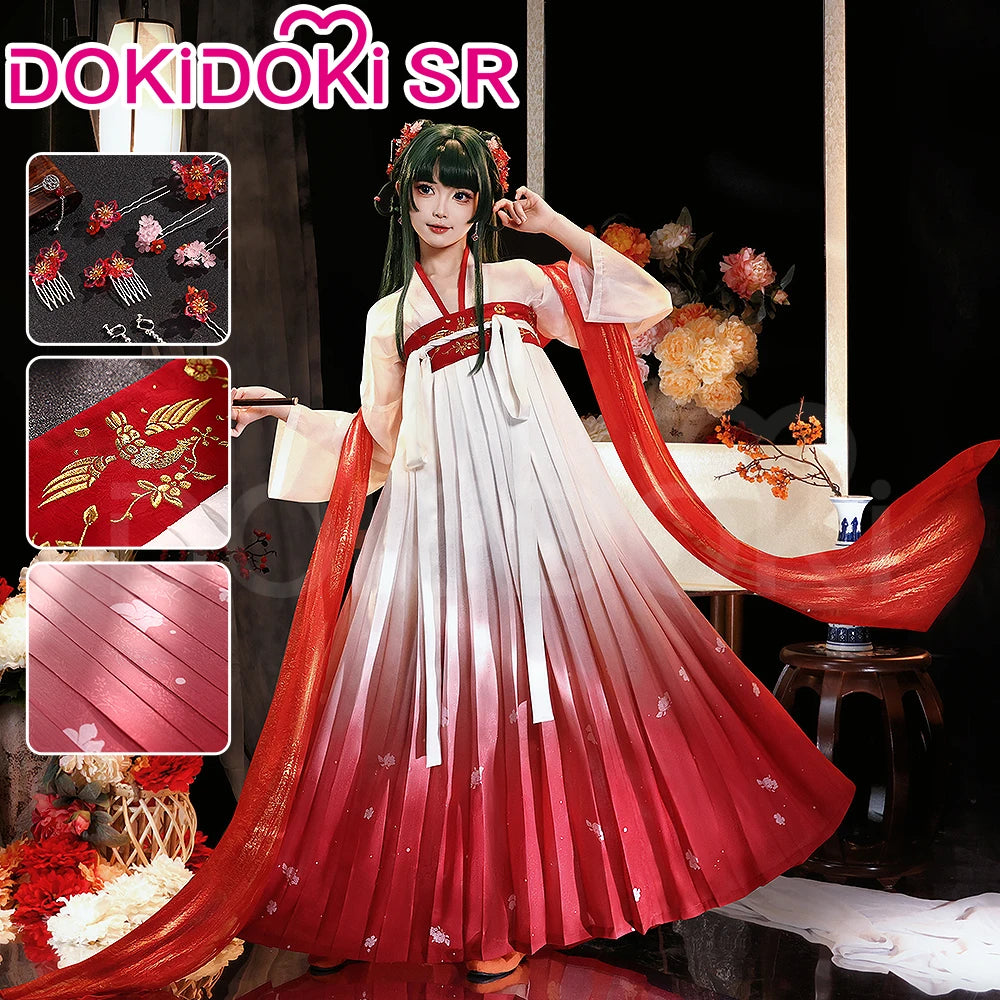 IN STOCK Maomao Cosplay Costume Anime The Apothecary Diaries DokiDoki-SR Mao Mao Costume Mistress Halloween Cosplay Season 2