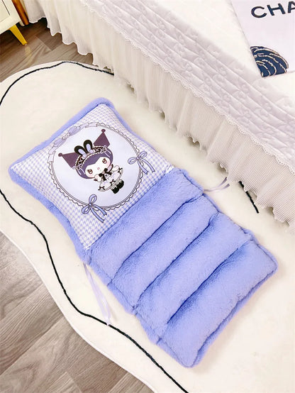 Sanrio Lovely One-piece Seat Cushion Kuromi My Melody Kawaii Japanese Style Sitting Cushion Chair Comfortable Home Decor Girl