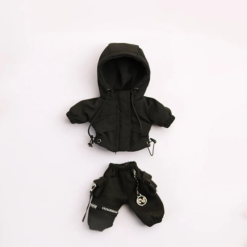 OB11 1/12 Doll Outdoor Jacket and Pants Suit Casual Outfit Accessories for DIY Dolls - 2 / ob11