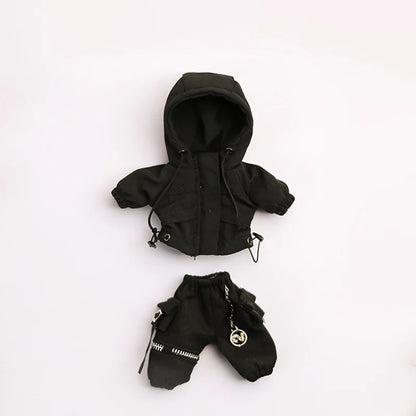 OB11 1/12 Doll Outdoor Jacket and Pants Suit Casual Outfit Accessories for DIY Dolls - 2 / ob11