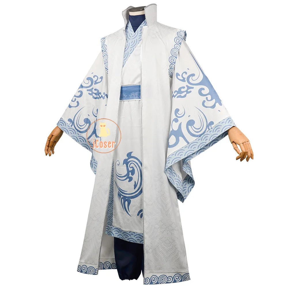 Ao Bing Cosplay Costume Wig Hanfu Anime Movies Nezha Uniform Headwear Aobing Ancient Clothing Ne Zha 2 Halloween Carnival Women