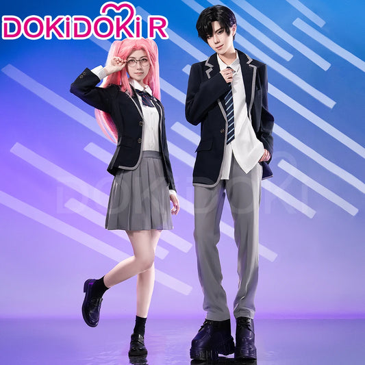 IN STOCK Mizi Sua Till Luka Cosplay Costume Anime Alien Stage Cosplay【S-3XL】DokiDoki-R Stage School Uniform Cosplay Plus Size