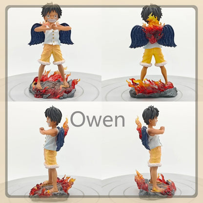 Cute Pacifist Seraph Comic ONE PIECE Anime S-Eagle Figurine S-Snake Action Figures PVC S-Luffy Model Collection Statue Toys Gift