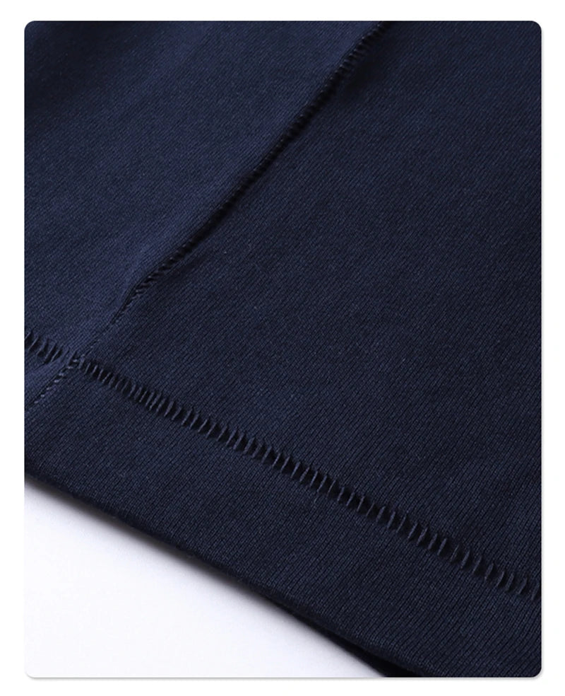 ZODF Trendy 2025 Men 275gsm Cotton T-Shirts Unisex Summer Patchwork Solid O Neck T Shirt Brand Tees HY1045