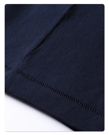 ZODF Trendy 2025 Men 275gsm Cotton T-Shirts Unisex Summer Patchwork Solid O Neck T Shirt Brand Tees HY1045