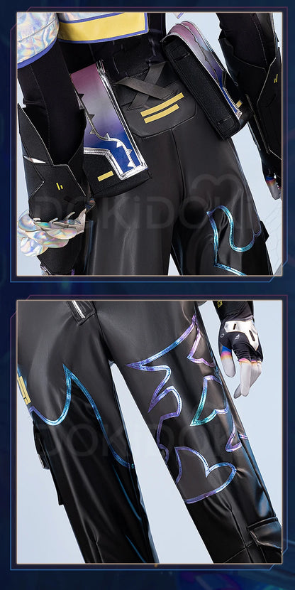 Vyse Cosplay Costume Game Cosplay【XS-3XL】DokiDoki-R Women Black Costume Vyse Halloween Cosplay Plus Size