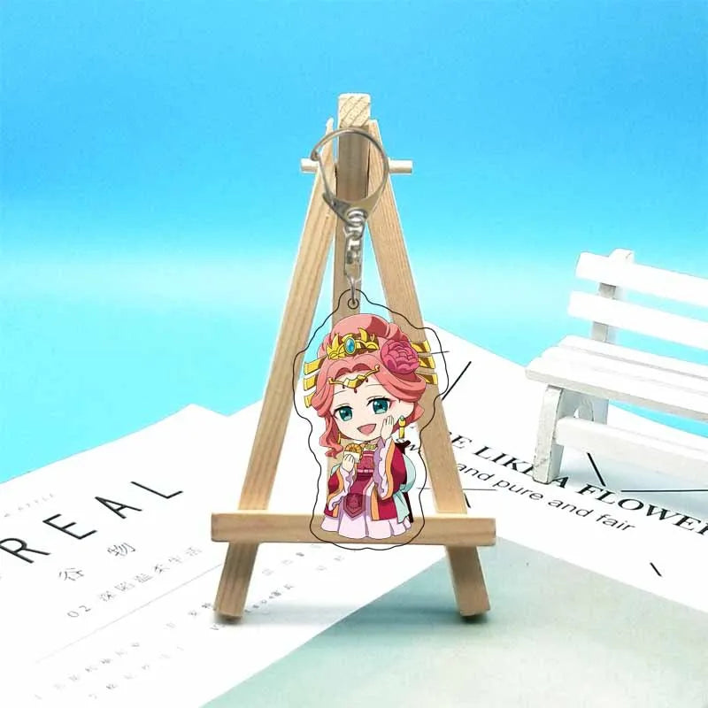 Anime The Apothecary Diaries Maomao Keychain Jinshi Gyokuyou Cosplay Gaoshun Lihua Rouran Backpack Pendant Kids Birthday Gifts