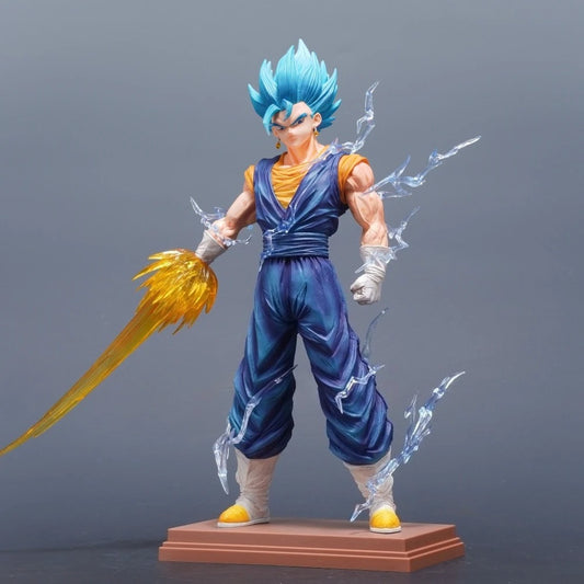 32cm/12.6in Dragon Ball Vegetto PVC Action Figure Statue Desktop Ornament Model Toy Gift