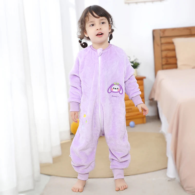 Baby Rompers Newborn Boy 6 to 9 12 18 Months Winter Warm Flannel Baby Girl Romper Toddler Kids Clothes One Piece Pajama Bodysuit