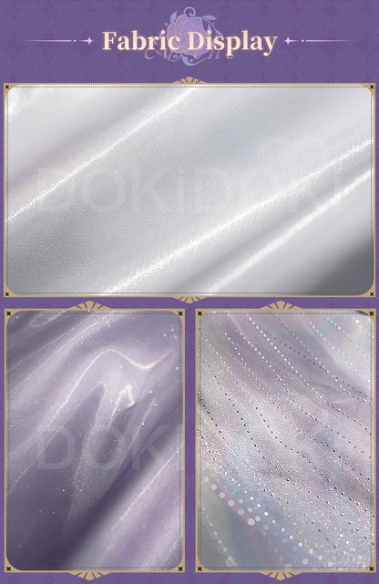 Cyrene Cosplay Costume Game Honkai: Star Rail【S-2XL】DokiDoki-SR HSR Cyrene Women Dress Veil SP Version Cosplay Plus Size