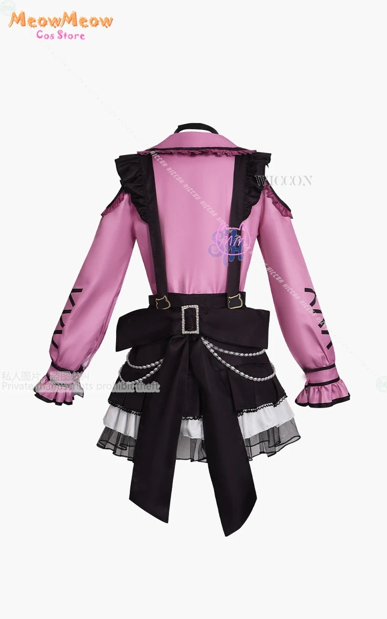 Bangdream Roselia Yukina Minato Costume Polyester Set