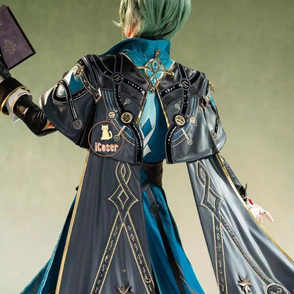 Honkai Star Rail Anaxa Cosplay Costume Wig Uniform Outfit Anaxagoras Grove of Epiphany Amphoreus Halloween Women Men Carnival