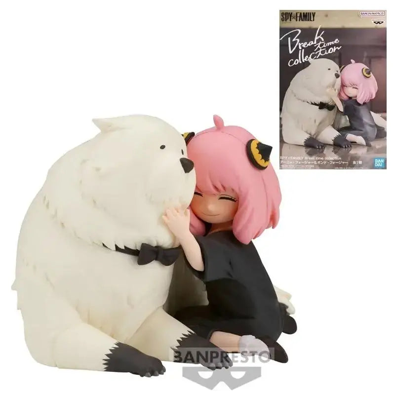 Original In Stock Banpresto Break Time Collection Spyfamily Anya Forger Anime Model Figures Boxed Toys Kids Gifts Genuine