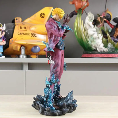25cm One Piece Sanji Anime Figure Fashion Show Sanji Figurine Pvc Model Statue Doll Decoration Collection Ornaments Toys Gift